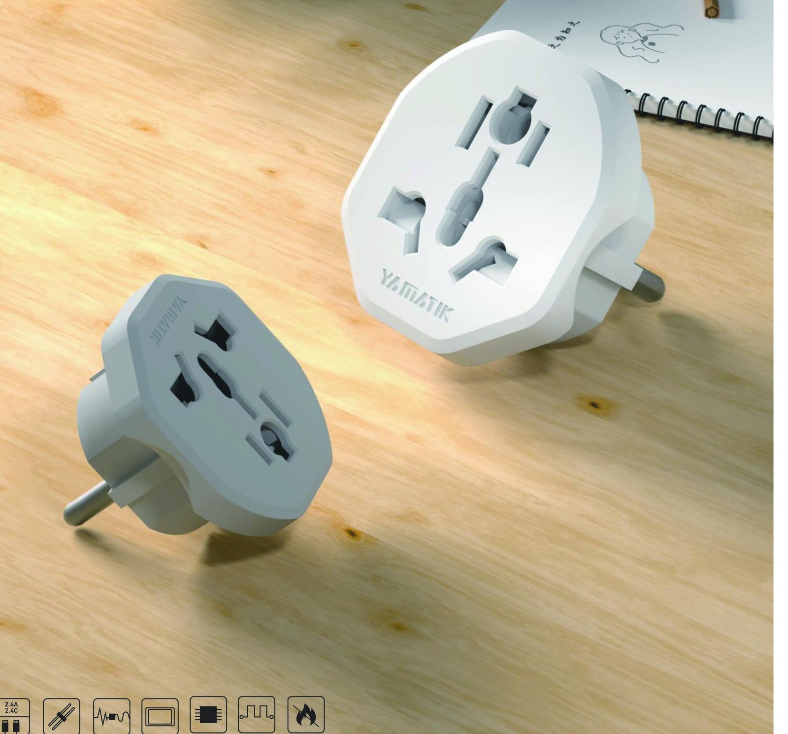 A68 universal adaptor from the YAMATIK catalogue